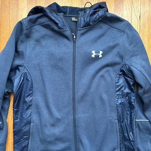 Under Armour Navy Blue Zip up Hoodie